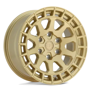 Black Rhino – BOXER – Gold – 15″x7″ 15mm – All weather Wheels – 1570BXR155114Z76
